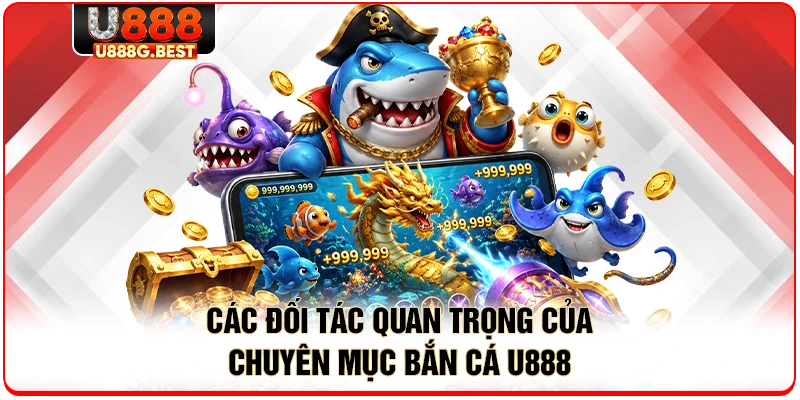 Các đối tác quan trọng của chuyên mục bắn cá U888