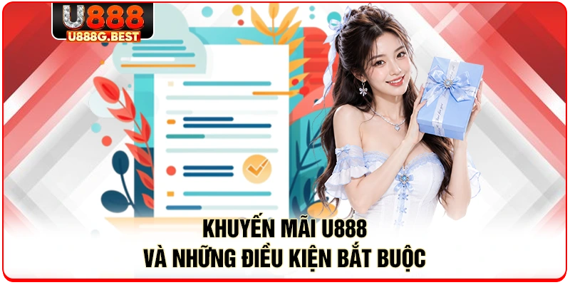 Khuyến mãi U888 và những điều kiện bắt buộc