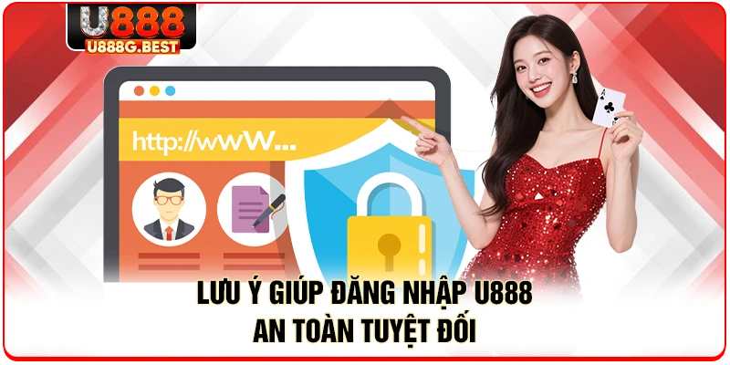 Lưu ý giúp đăng nhập U888 an toàn tuyệt đối