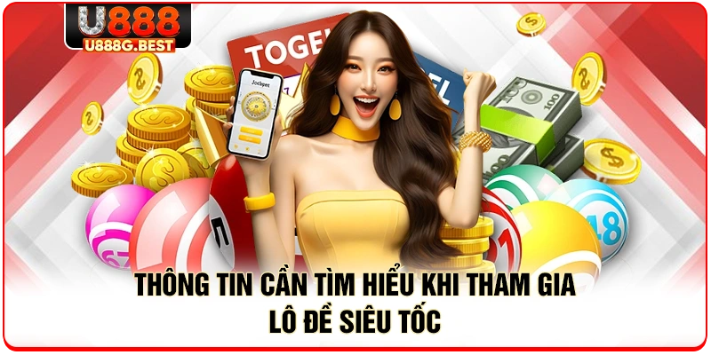 Thông tin cần tìm hiểu khi tham gia lô đề siêu tốc